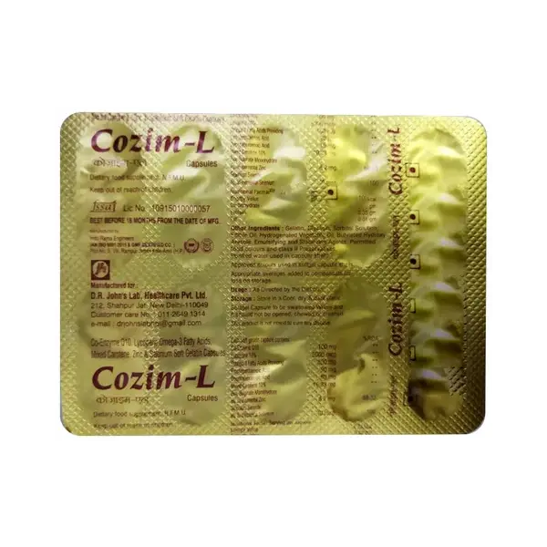 Cozim-L Soft Gelatin Capsule